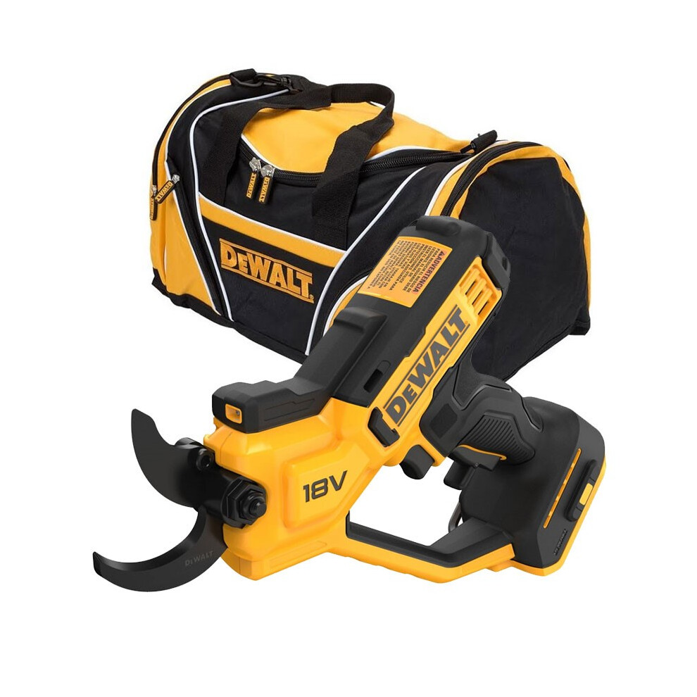 Dewalt DCMPP568N 18v Cordless Powered Pruner Garden Tree Cutter 38mm + Bag