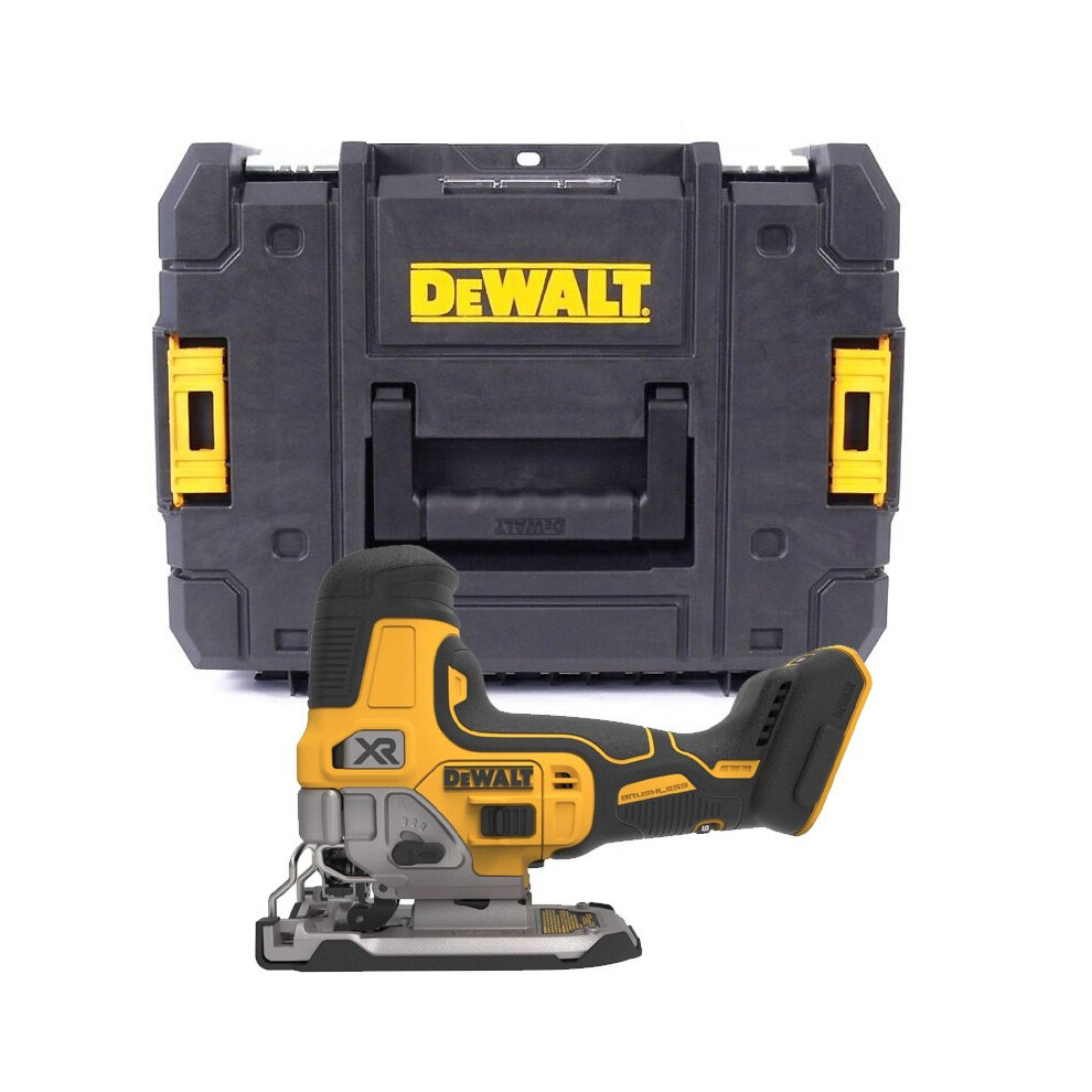 DeWalt DCS335N 18v XR Cordless Brushless Body Grip Jigsaw Bare Unit & TSTAK Case