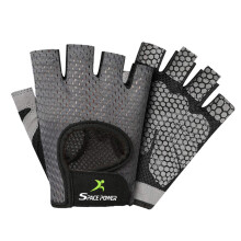spacepower Rukavice na cvicen Vzperacsk rukavice pro eny a mue Lehk prodyn telocvicn rukavice na cvicen (X-Large Grey)