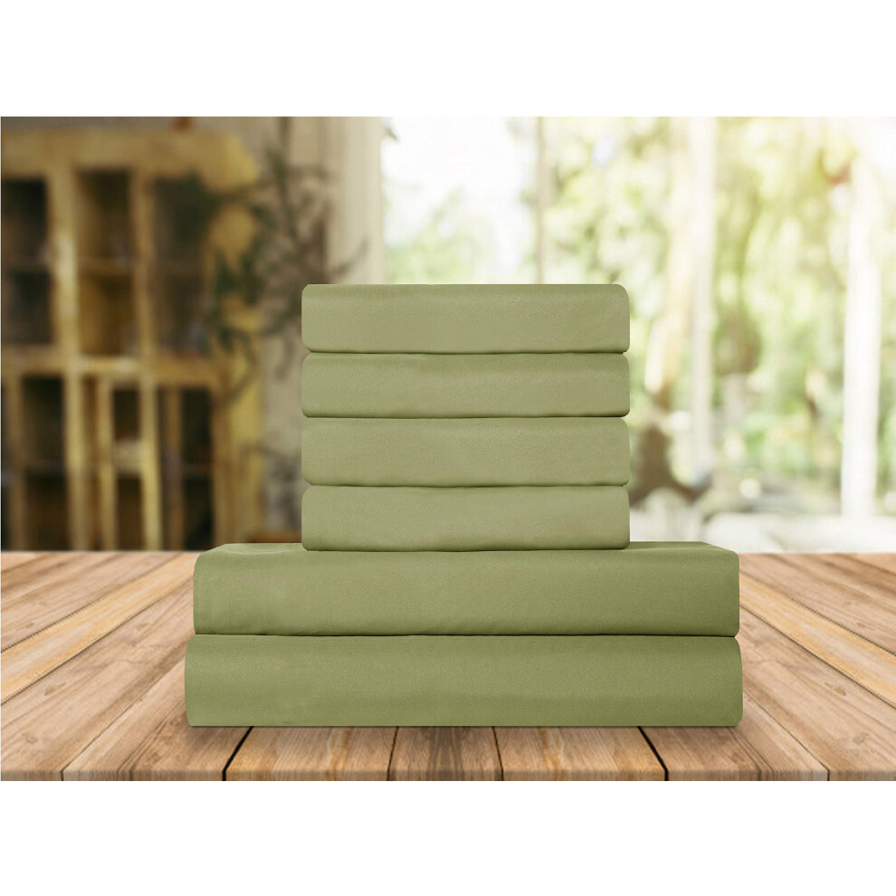 Aqua Elegante Elegant Comfort Luxury Soft Bed Sheets 1500 Thread Count Percale Egypt