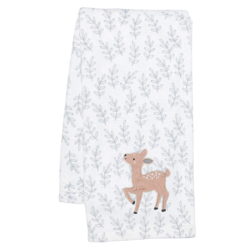 Κουβέρτα Μωρού Deer Park Bedtime Originals, Λευκή