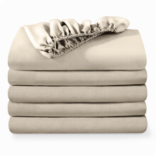 Bare Home 5-pack istutettu pohja erittδin pehmeδt lakanat King - Premium 1800 Ultra-Soft ryppyjδ hylkivδ mikrokuitu - syvδ tasku (King Sand)