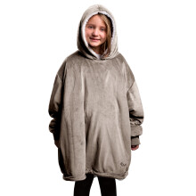 Bare Home Tragbare Decke aus Sherpa-Fleece  bergroer tragbarer Decken-Hoodie  Jugendgre  Warm und gemtlich  Weiche Decke  Bequemes Decken-S