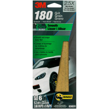 3m sandpapir 03031 180 Grit 3 2/3 i x 9 i 6 ark