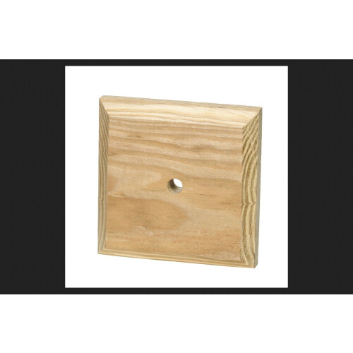 TAPA DE POSTE DE PINO DE 4"" X 4""