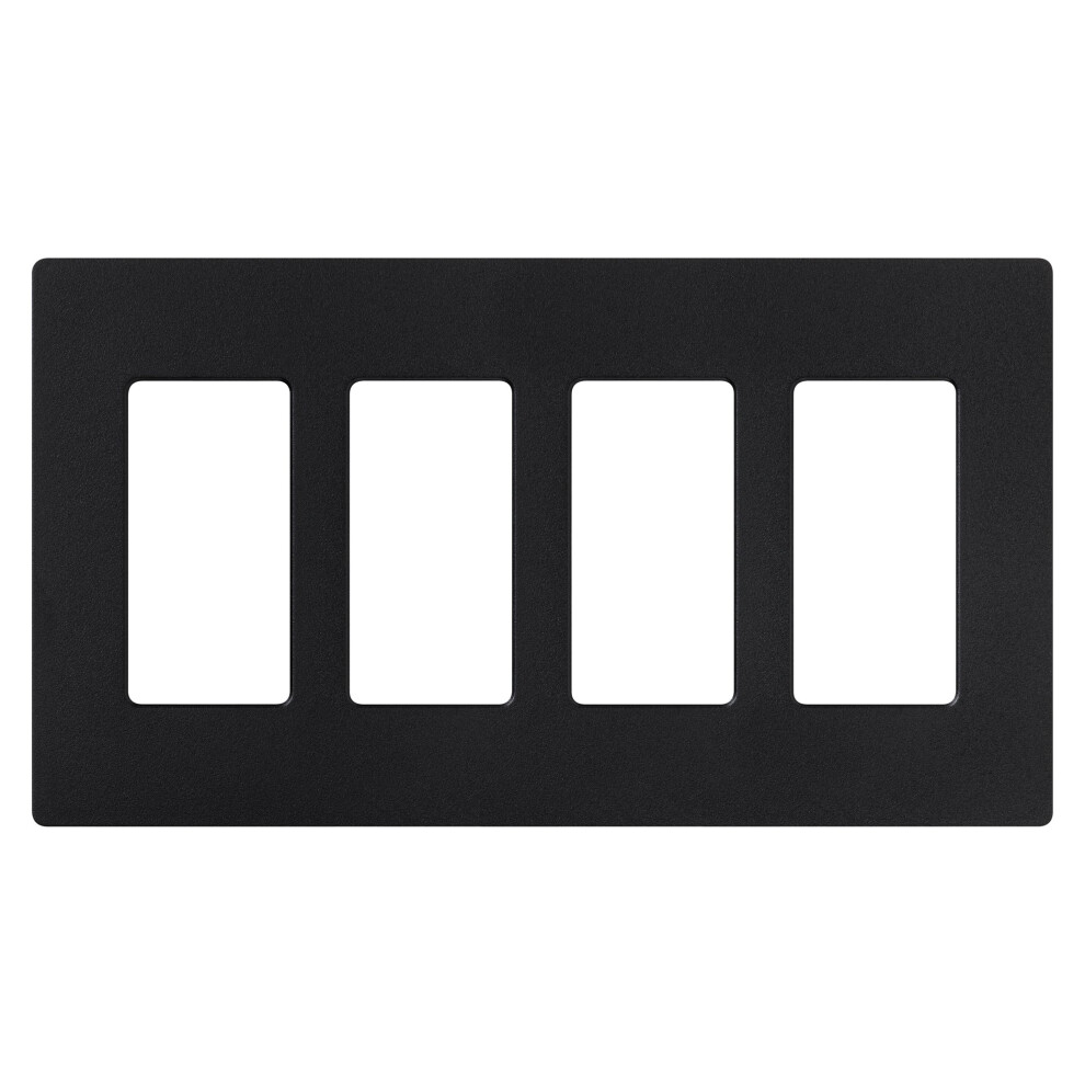 Lutron 4-Gang Claro Wall Plate