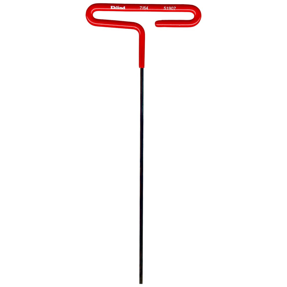Eklind 51907 7/64 Inch Cushion Grip Hex T-Handle T-Key Allen Wrench 037516519078