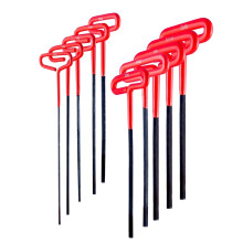 Σετ 10 τμχ. κλειδιών T-handle Hex, μήκος λαβής 9 ιντσών S.A.E.