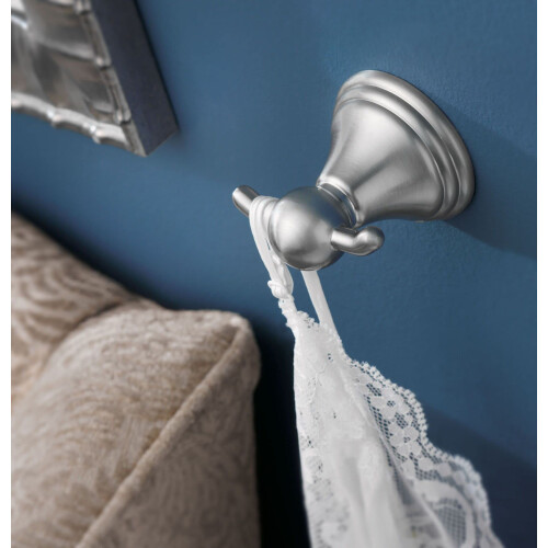 Moen DN8403BN Preston Double Robe Hook Nickel 1