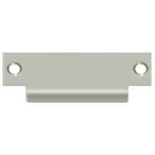 Deltana SPBDB478 4-7/8 ANSI T-Strike Plate without Latch Hole  Satin Nickel