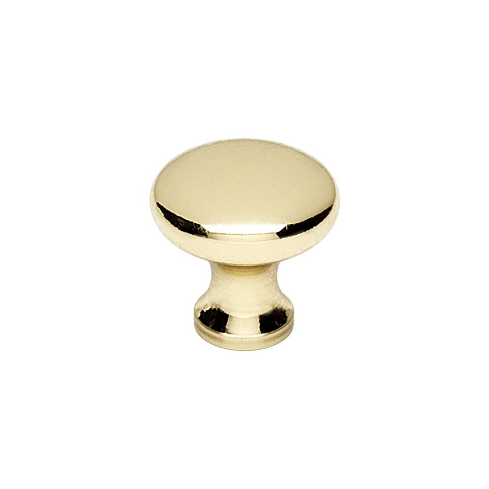 Alno A814-34-Pb Traditional Knobs Polished Brass 3/4"" 785584814310