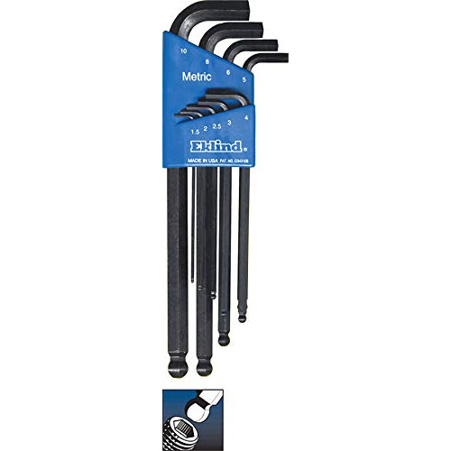 Eklind Tool 13509 Stubby-ball-hex-l Key Allen Clear 2