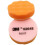 3M 3M Finesse-It 02648B Orange Foam Pad - Hook & Loop Attachment 3 1/4 in 1