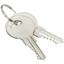 Justrite 25998 2 Piece Suregrip Safety Cabinet Handle Key Set