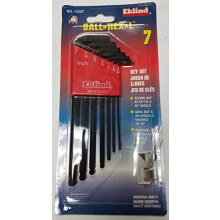 Jeu de 7 embouts Eklind 13207 Long Series Ball-Hex-L