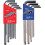 Eklind Tool 13322 Bright-Ball-Hex L-key Allen Wrench Combo- polegadas / mm (2 conjuntos 22pc) 1