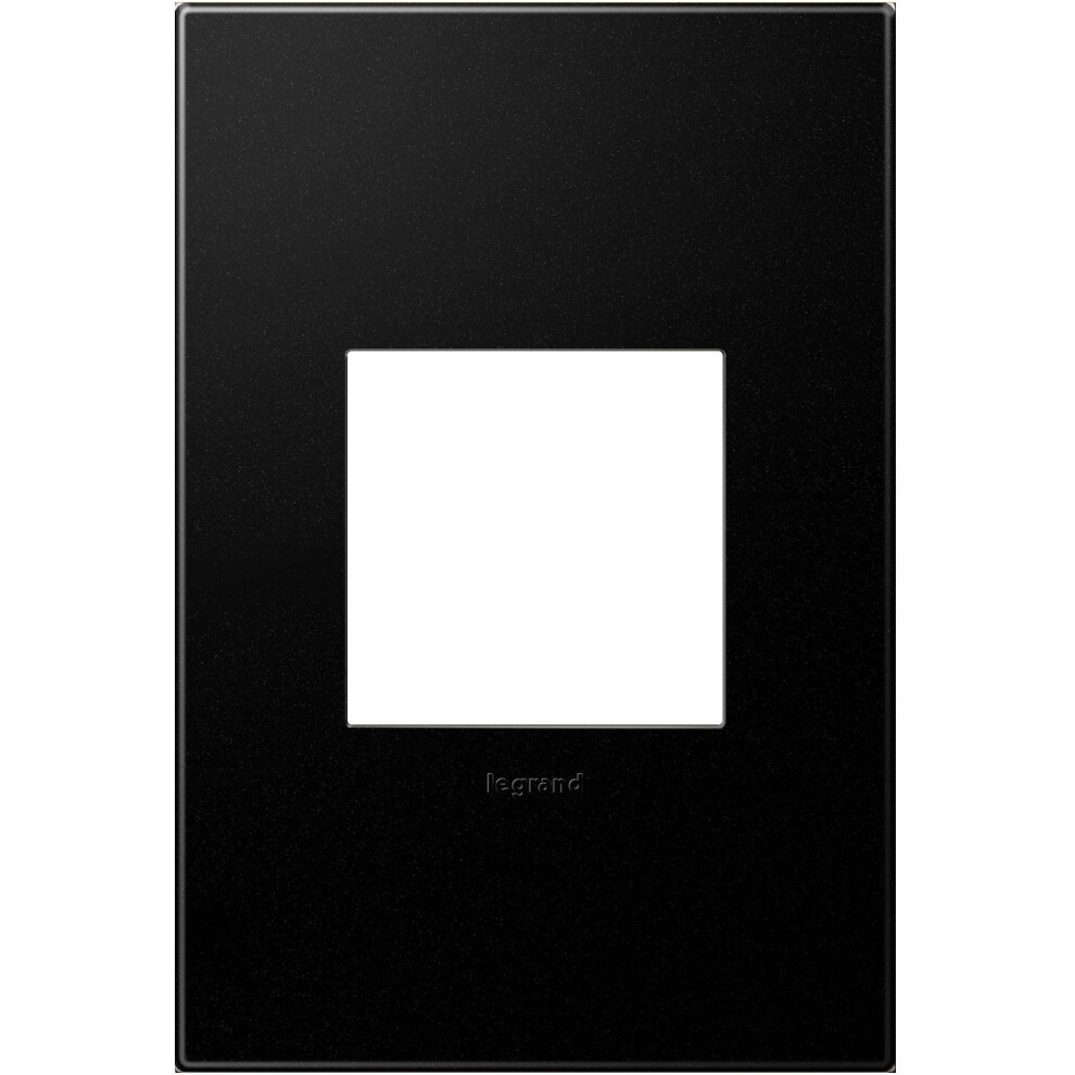 Legrand Adorne Graphite 1Gang Wall Plate Awp1g2gr6 074994457874