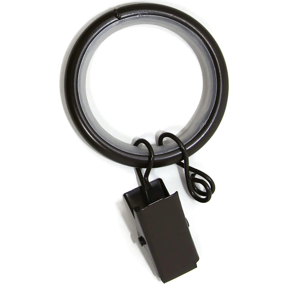 Anillos Para Barra De Cortina Urbanest De 1,25"" Para Cortinas Suaves Y Silenciosas De 1""-image