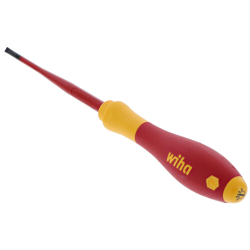 Wiha Wiha 32046 Απομονωμένος Λεπτός Κατσαβίδι Σλιότ 3.5mm x 100mm 1