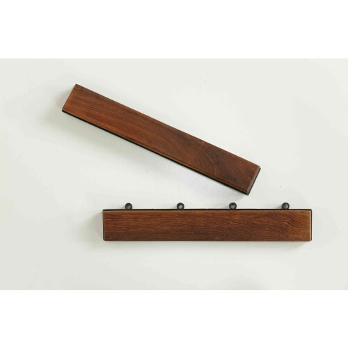 Bare Decor EZ EZ EFLOR Piesa de blocare a pardoselii de interblocare n lemn de tec solid (set de 2) 2