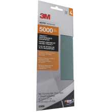 Carta abrasiva ad alte prestazioni 3M (3056) Trizact 3-2/3"""" x 9"""" grana 5000