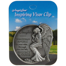 Angelstar 15682 Fiica Gardian Angel Visor Clip Clip Accent 2-1/2-inch gri