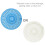 Excelity Drain Protector Raccogli Capelli Copertura per Scarico 5