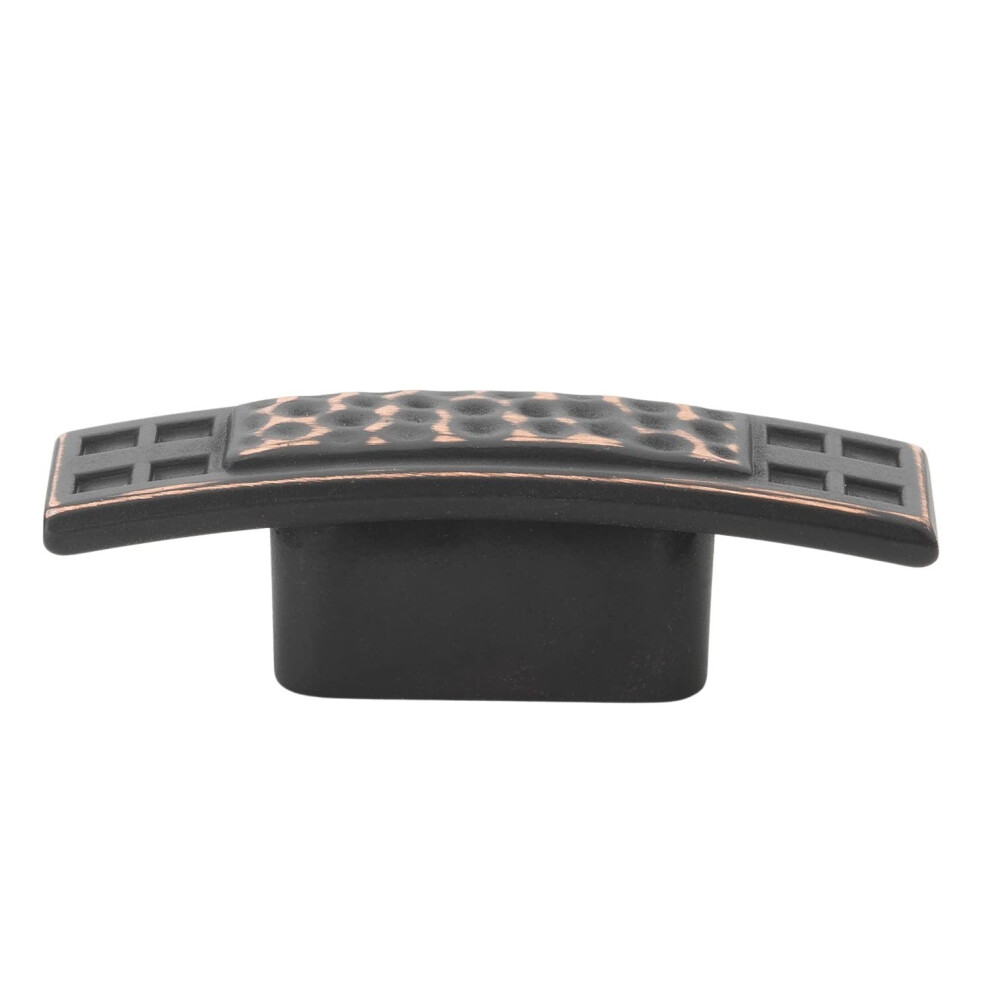Gliderite Hardware 5431-Orb-10 2.5 Inch Hammered Mission Style Oil Rubbed Bronze Cabinet Knobs 10 Pack 733353838937