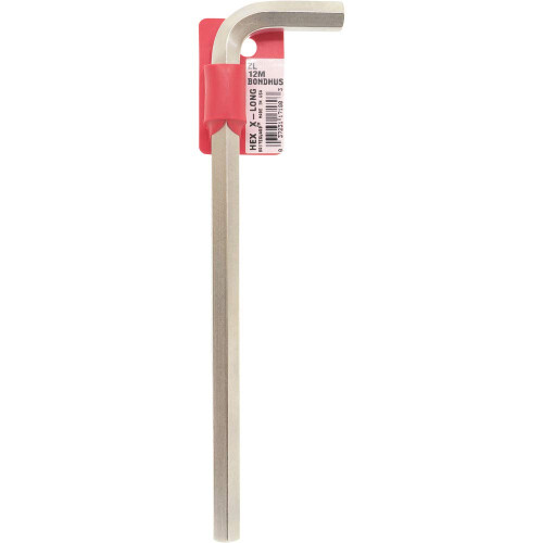 12mm BriteGuard Επενδυμένο Εξάγωνο L-Wrench - Μακρύ Tag/Barcoded