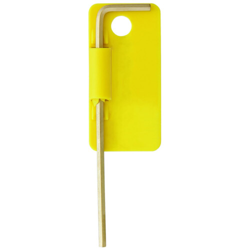 7mm Χρυσή Λαβή Hex L-Wrench - Σύντομη με Ετικέτα/Barcode
