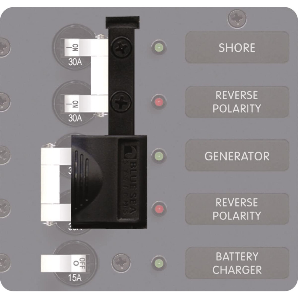 Blue Sea - 4125-BSS Glissi Re De Verrouillage 2 Positions 2 P Les (10EA)-image