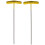 Bondhus 15304 5/64 """" Handle Hex T-Handle com acabamento de proguard 9 """" 2 Pe   a 1