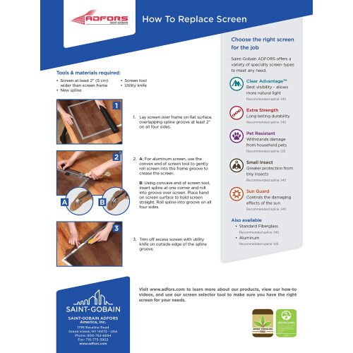 ADFORS Screen Tool Plus 2