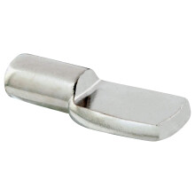 500 Pack Rok Hardware Heavy Duty 3/16"""" (5mm) Policov kolk Tvarovan licka Drk podpernch kolku skrne Kovov povrchov prava Nikl - ROKSP5N