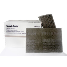 3M 7448/07448 (1/2 Box - 10 pads) Scotch Brite Ultra Fine Hand Sanding