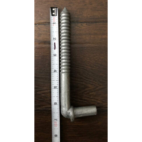 Lag Screw Style 2 kpl Pack Chain Link Gate sarana 5/8"""""" x 6"""" 2