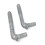 Lag Screw Style 2 kpl Pack Chain Link Gate sarana 5/8"""""" x 6"""" 1