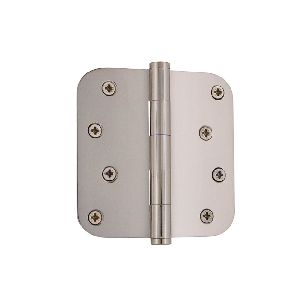 Photos - Other for Repair Grandeur Hardware 819981 4"" Button Tip Residential Hinge with 5/8"" Radius Corners in Polished Nickel 4"" x 4""