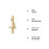 Deltana Ep475u4 Edge Pull  Brushed Brass  4 3
