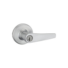 Kwikset 94050-561 Delta Keyed Entry Lever Featuring Smartkey In Satin