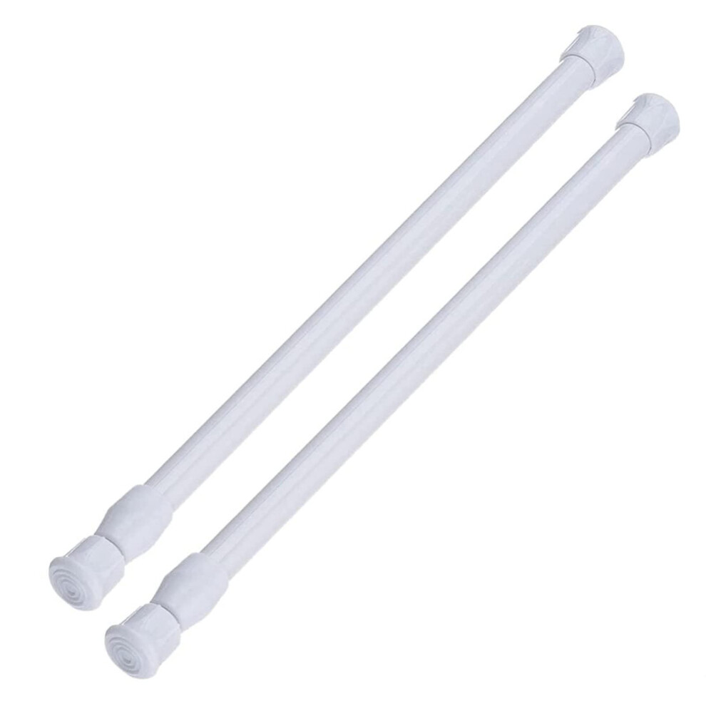 Tringles     rideaux     ressort AIZESI Tringle     tension courte (blanche de 16""     28"" - 2 pi   ces)