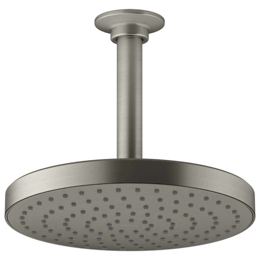 Photos - Shower System Kohler 76464GBN Awaken 8 Inch SingleFunction Rain SHOWERHEAD 8 Fixed Round Rainfall SHOWERHEAD 175 GPM Vibrant Brushed 76464 