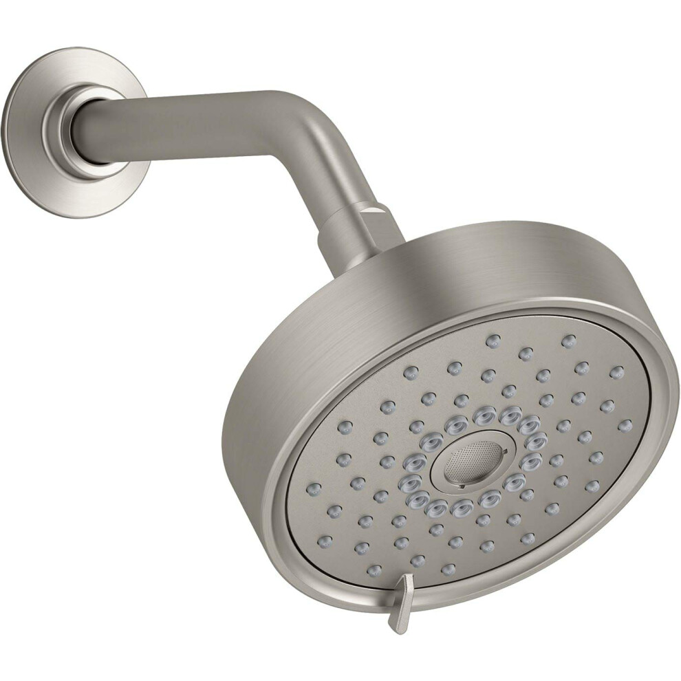 Photos - Shower System KOHLER 22170BN Purist ThreeFunction SHOWERHEAD 3 Distinct Sprays with Easytoclean Surface Accessible Thumb Tab Vibrant B 221
