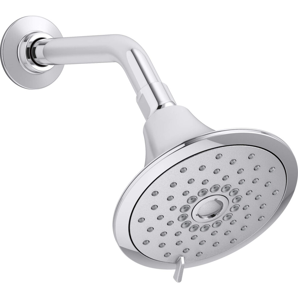 Photos - Shower System Kohler 22169-CP Forte Multifunction Showerhead Wall-Mount 3 Spray Se K-22169-CP 