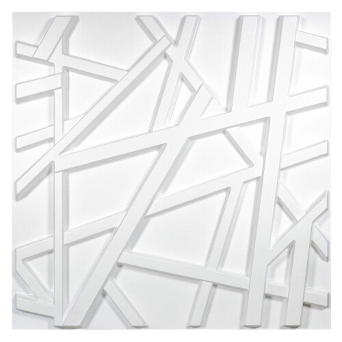 Art3d A10045 3D panele scienne biale