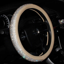 16 in Lenkradbezug Bling Truck Lenkradbezug Damen mit 1x Bling Ring Zubehör
