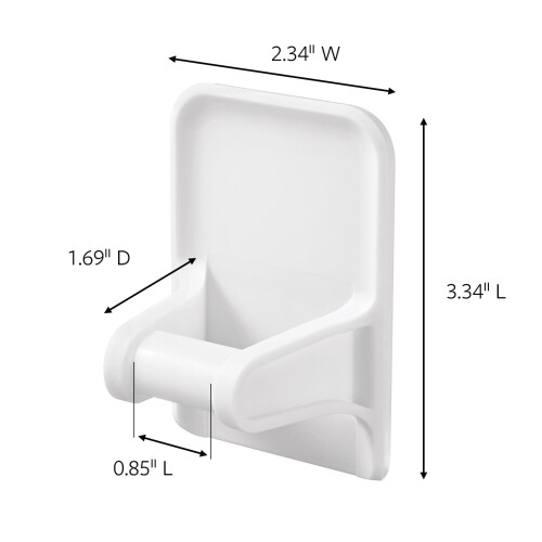 3M Command Spray Bottle Hangers  White/Gray  2 2