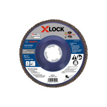 BOSCH FDX2750060 1-Τεμ. 5 In. X-LOCK Δίσκος 60 Grit για Μεταλλικές Εφαρμογές