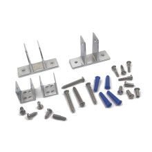 Toalettpartionspanel Pack Zamac Bracket Set