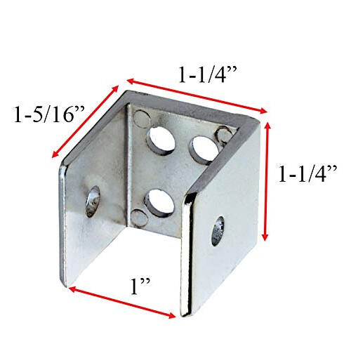Harris Toalettpartionspanel Pack Zamac Bracket Set 2